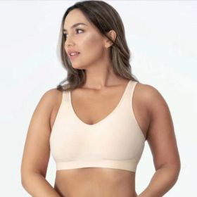 Plus-size S-3XL Premium ShaperBra Women Shaper Bra Sexy Bright Lingerie Female Underwear (Option: S-Beige)
