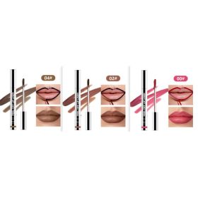 Pull Lip Liner Waterproof Long Lasting And Does Not Fade Lip Lacquer (Option: 3.5ml-Set)